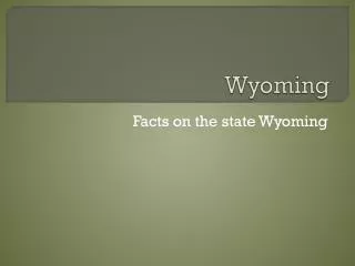 Wyoming