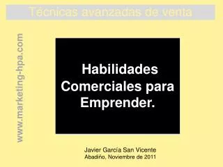 t cnicas avanzadas de venta
