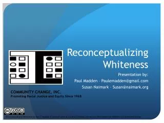 Reconceptualizing Whiteness