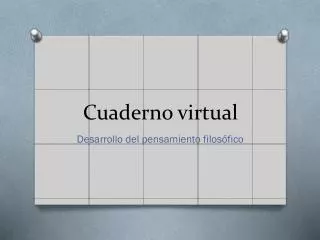 cuaderno virtual