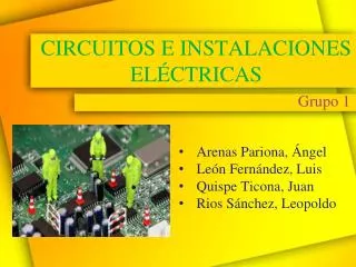 circuitos e instalaciones el ctricas