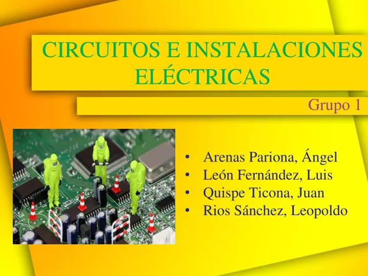 circuitos e instalaciones el ctricas