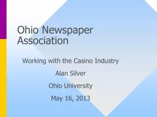Ohio Newspaper Association