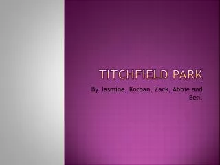 Titchfield Park