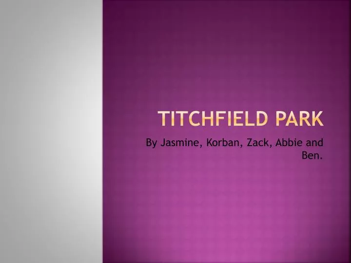 titchfield park