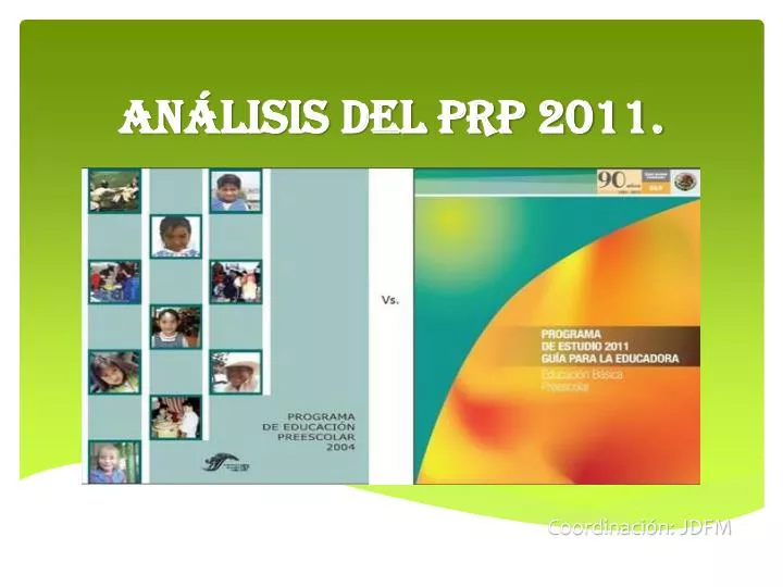 an lisis del prp 2011