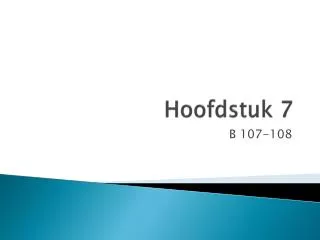 hoofdstuk 7