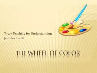 The wheel of color