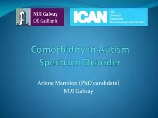 Comorbidity in Autism Spectrum Disorder