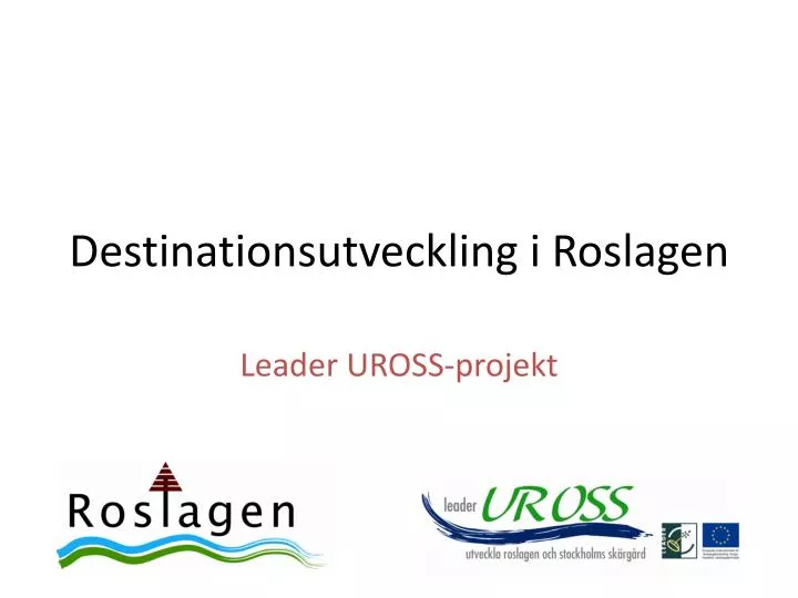 destinationsutveckling i roslagen