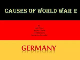 Causes of world war 2