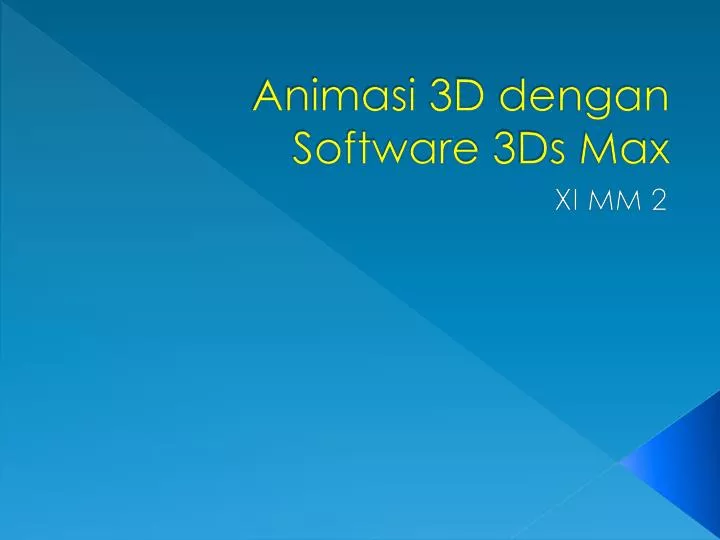 animasi 3d dengan software 3ds max