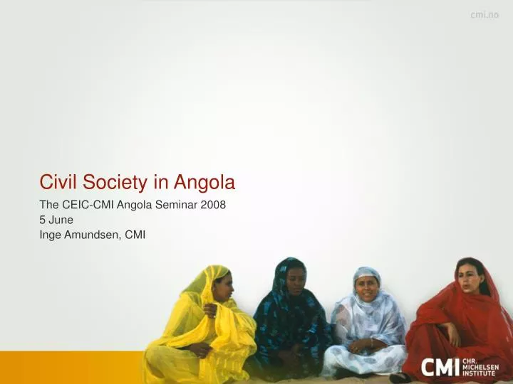 civil society in angola