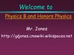 Welcome to - slide 1