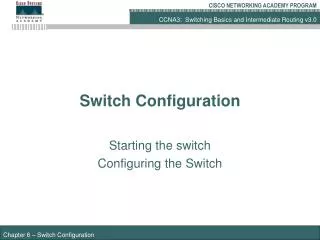Switch Configuration