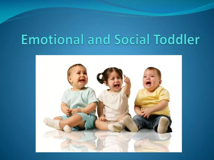 emotional and social toddler
