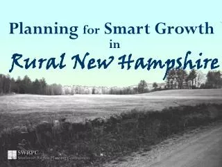 Planning for Smart Growth