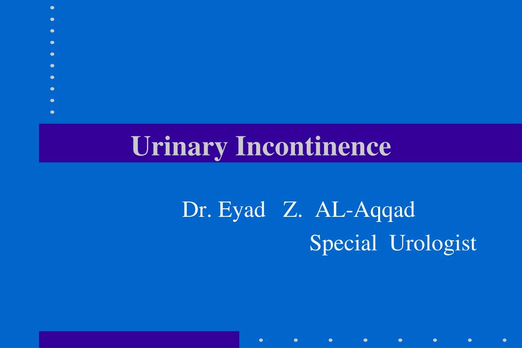 PPT - Urinary Incontinence PowerPoint Presentation, free download - ID ...