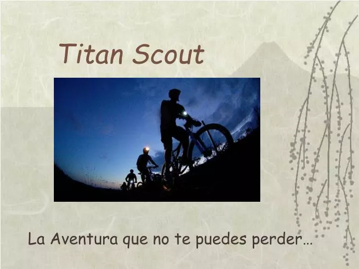 titan scout