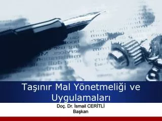 ta n r mal y netmeli i ve uygulamalar