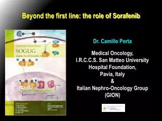 Dr. Camillo Porta Medical Oncology, I.R.C.C.S. San Matteo University Hospital Foundation,