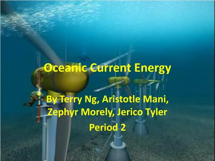 oceanic current energy