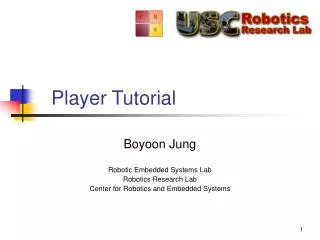 Player Tutorial