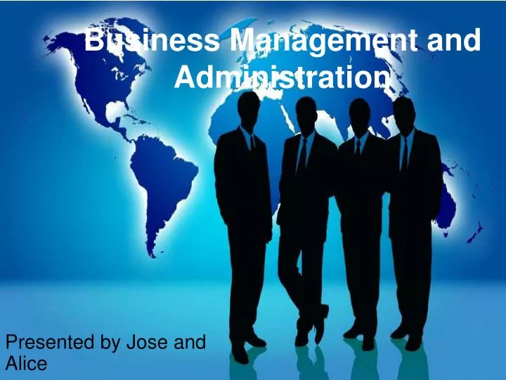 business management and administration