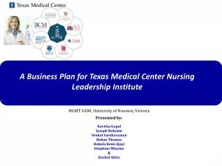 A Business Plan for Texas Medical Center Nursing Leadership Institute