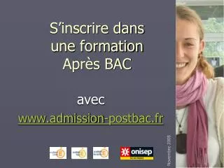 s inscrire dans une formation apr s bac