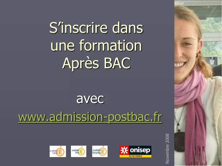 s inscrire dans une formation apr s bac