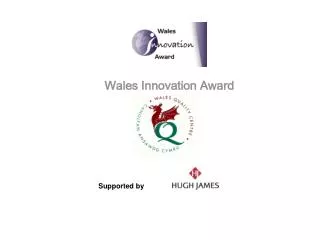 Wales Innovation Award