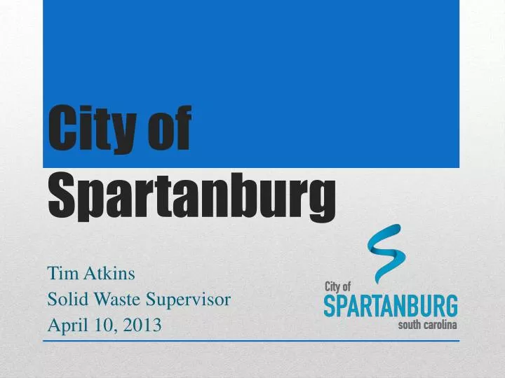 city of spartanburg