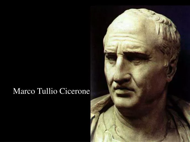 marco tullio cicerone