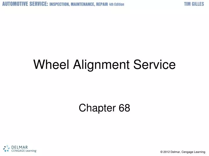 wheel alignment service