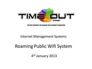 Internet Management Systems Roaming Public Wifi System