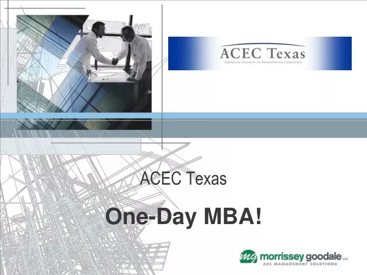 acec texas one day mba