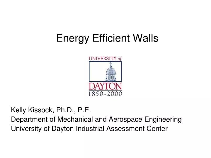 energy efficient walls