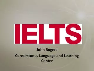 John Rogers Cornerstones Language and Learning Center