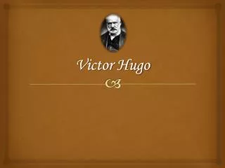 victor hugo