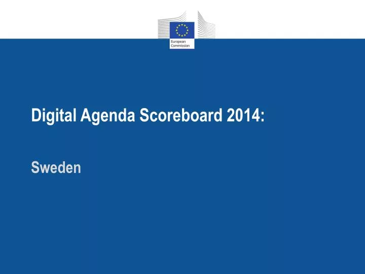 digital agenda scoreboard 2014
