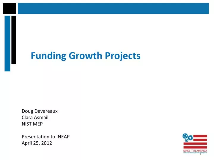 funding growth projects