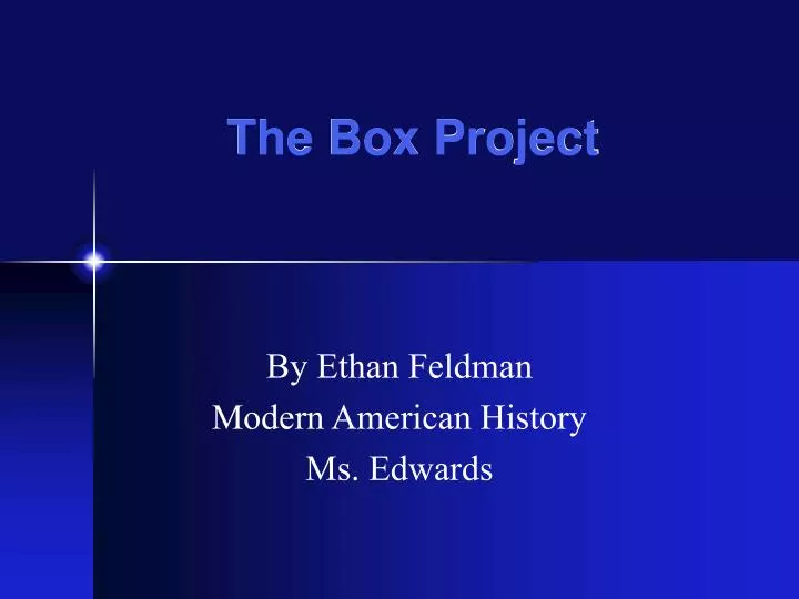 the box project