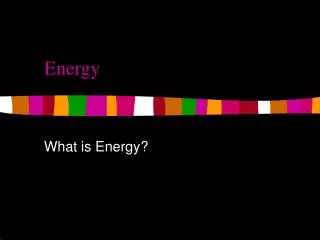 energy