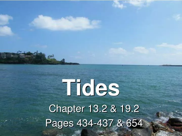 tides