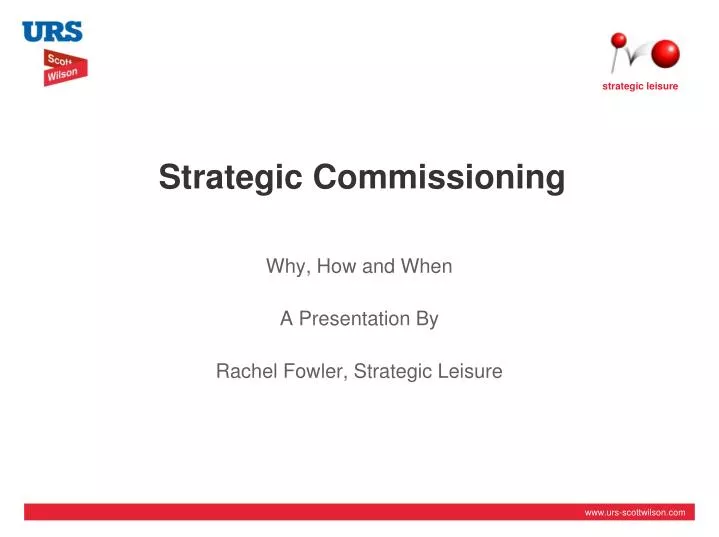 strategic commissioning