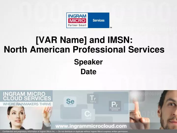 var name and imsn north american professional services