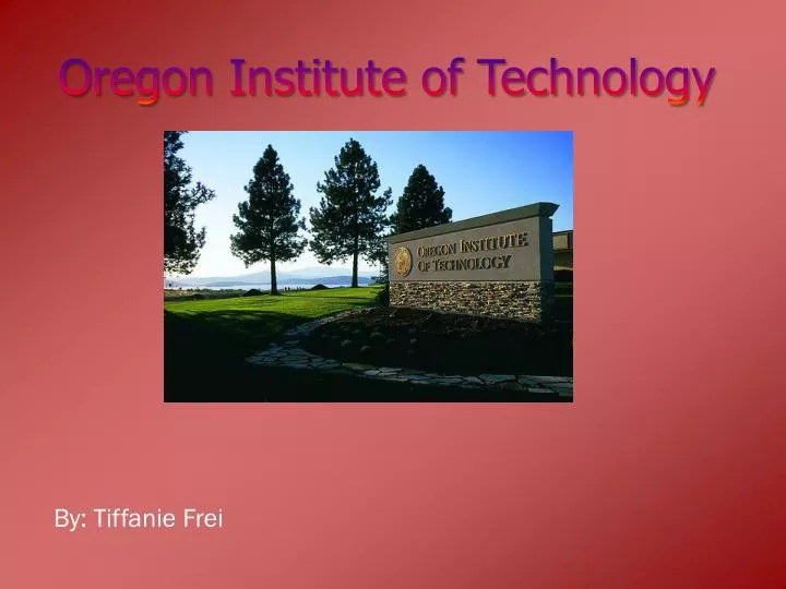 oregon institute of technology