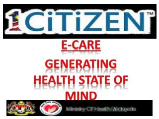 e care generating health state of mind