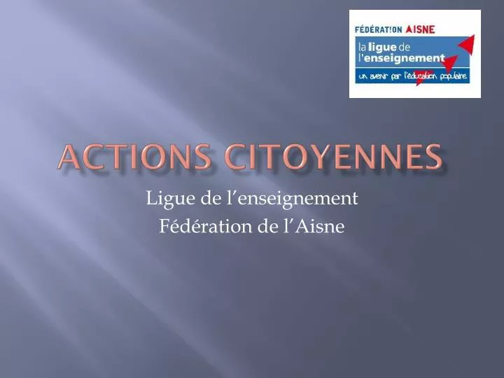 actions citoyennes